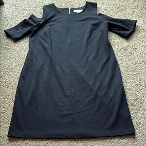 Michael Michael Kors Elegant Black cold shoulder Dress size XL